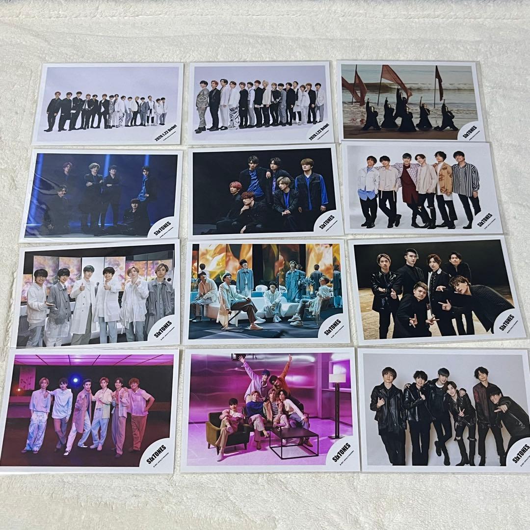 SixTONES公式写真 集合12枚 - メルカリ