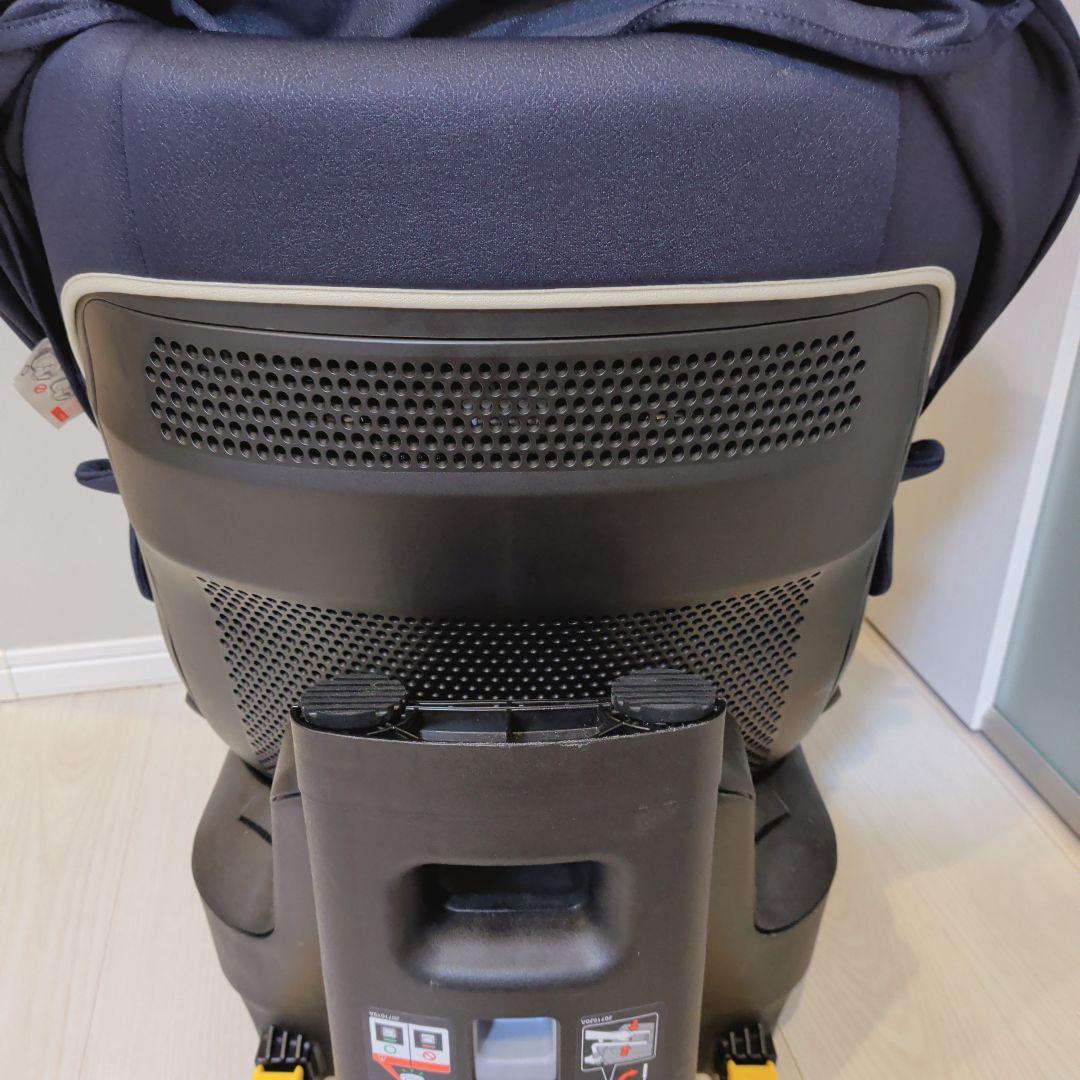 【極美品】エールべべ クルット5i グランスISOFIX最上位モデル ネイビー