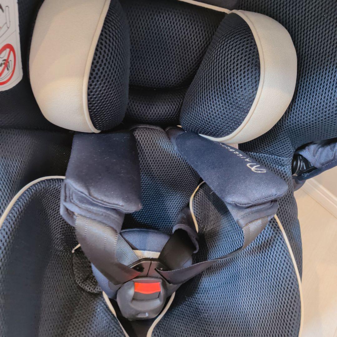 【極美品】エールべべ クルット5i グランスISOFIX最上位モデル ネイビー