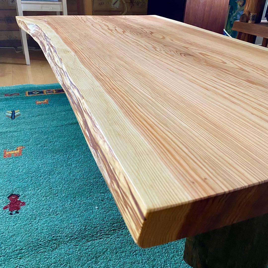 【週末セール】天然木　杉　一枚板　テーブル　無垢　すぎ　94