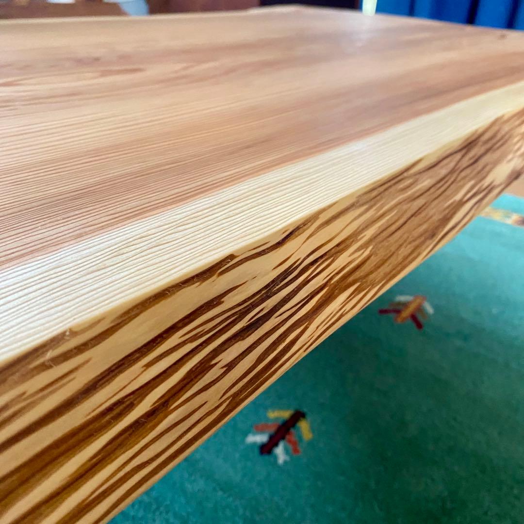 【週末セール】天然木　杉　一枚板　テーブル　無垢　すぎ　94