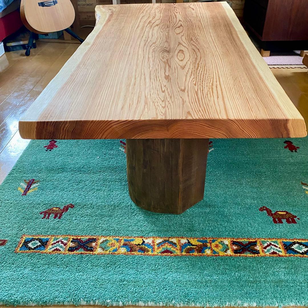 【週末セール】天然木　杉　一枚板　テーブル　無垢　すぎ　94