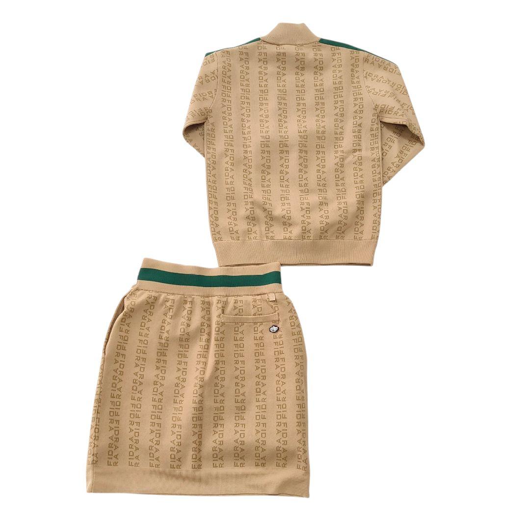 セットアップ　フィドラ ゴルフウェア　セーター　ニットスカート　未使用品　軽量