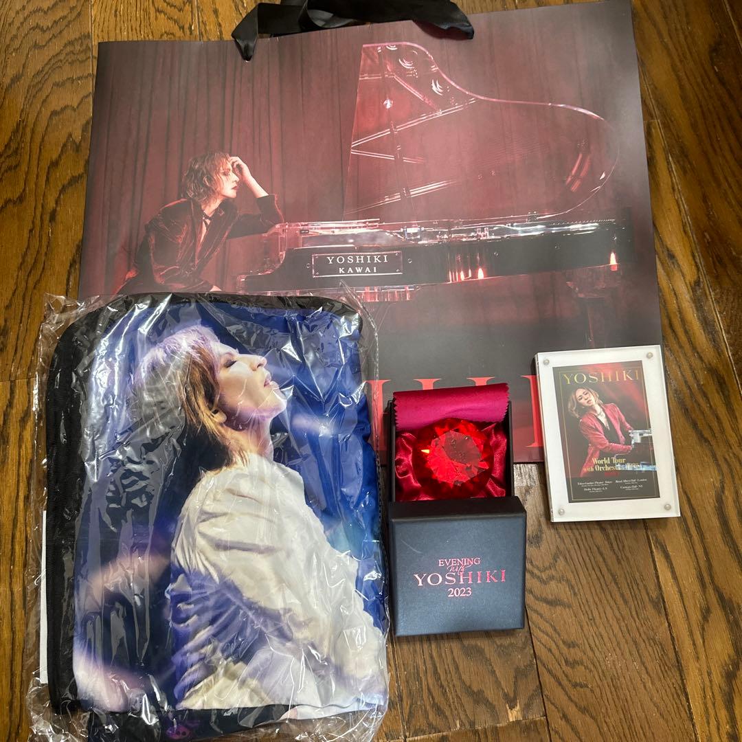値下げ！YOSHIKI ディナーショー2023 お土産セット 2023 YOSHIKIディナーショー限定お土産セット(A) 2022年グッズ付き
