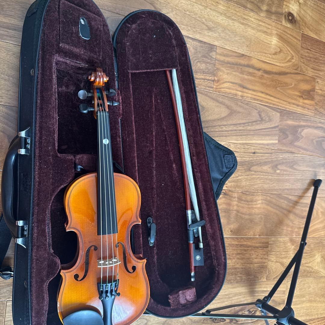 HORA reghin-romania バイオリン 1/10 木製 オレンジ色