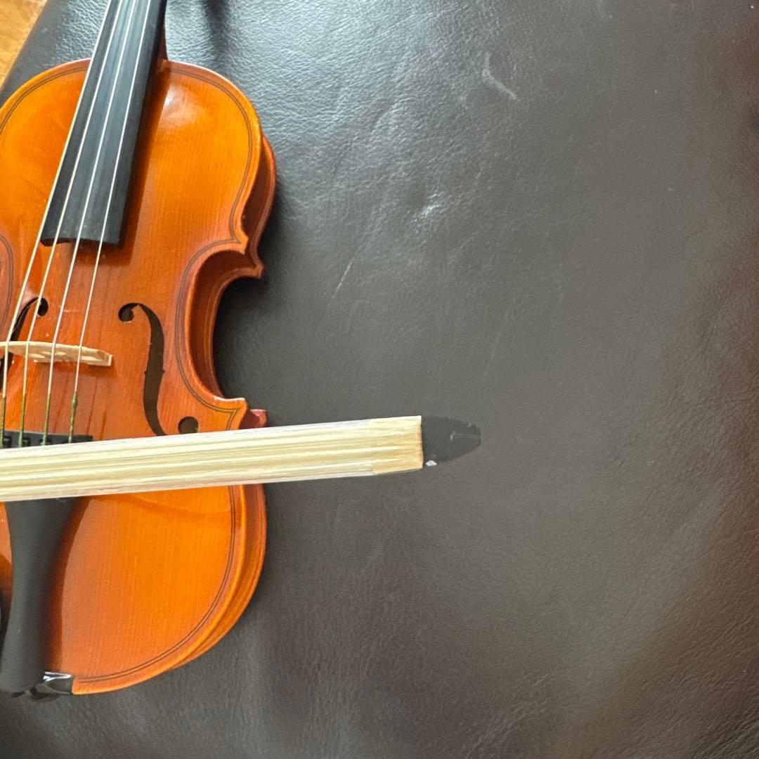 HORA reghin-romania バイオリン 1/10 木製 オレンジ色
