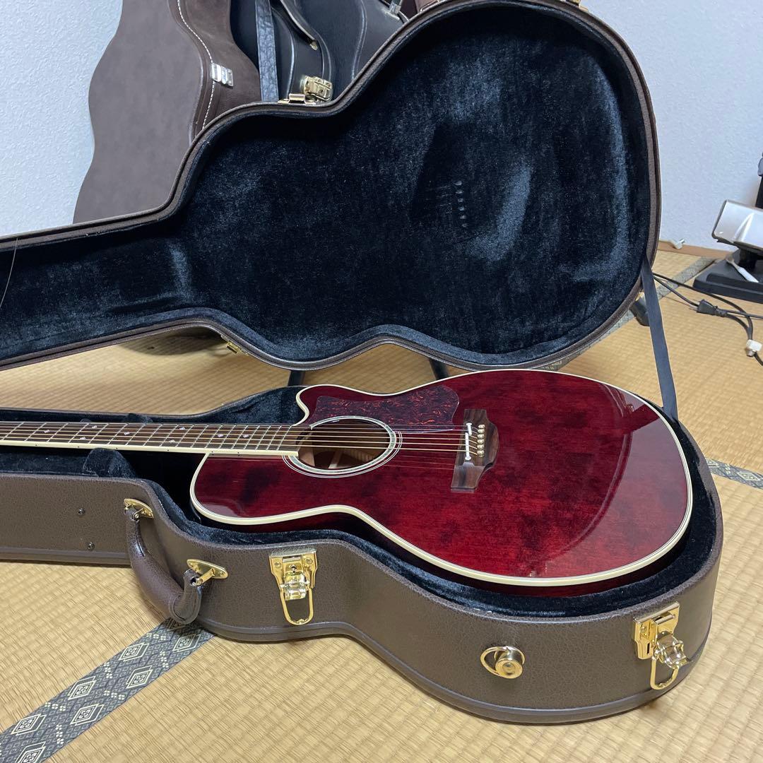 Takamine エレアコDMP551C WR タカミネ純正ピックアップ増設‼️ Takamine エレアコDMP551C WR タカミネ純正ピックアップ増設‼️