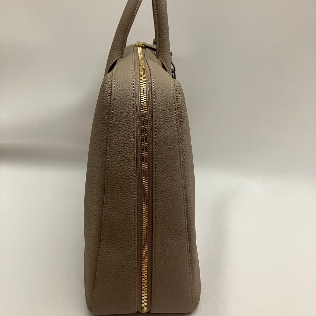 ✨未使用級　希少✨ 大峡製鞄 ゲント•メディア スリムオーバーナイト　グレージュ