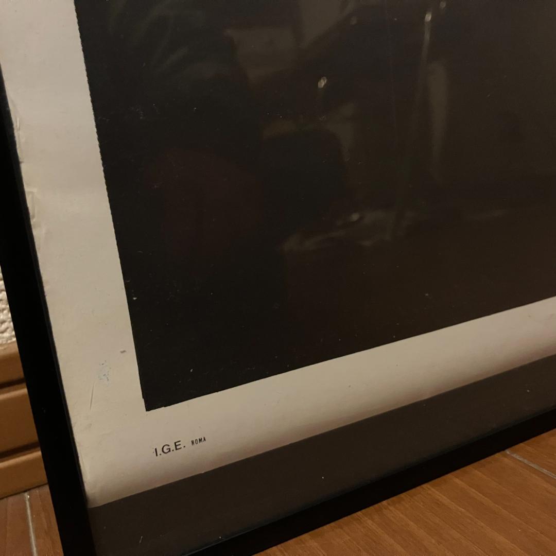 スペシャル★イタリア版！特大★13日の金曜日 完結編 ジェイソン ポスター（額付