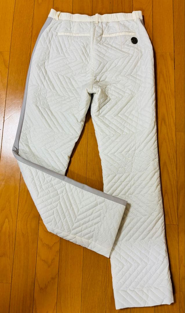 LANVIN sports キルティング防寒ゴルフパンツ
