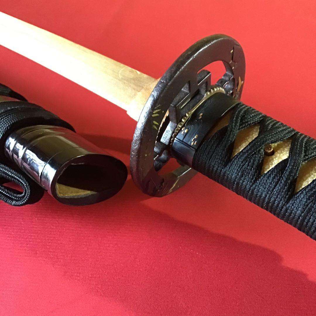 刀拵　江戸時代　揃金具　印籠鞘　　　　　　　　　書