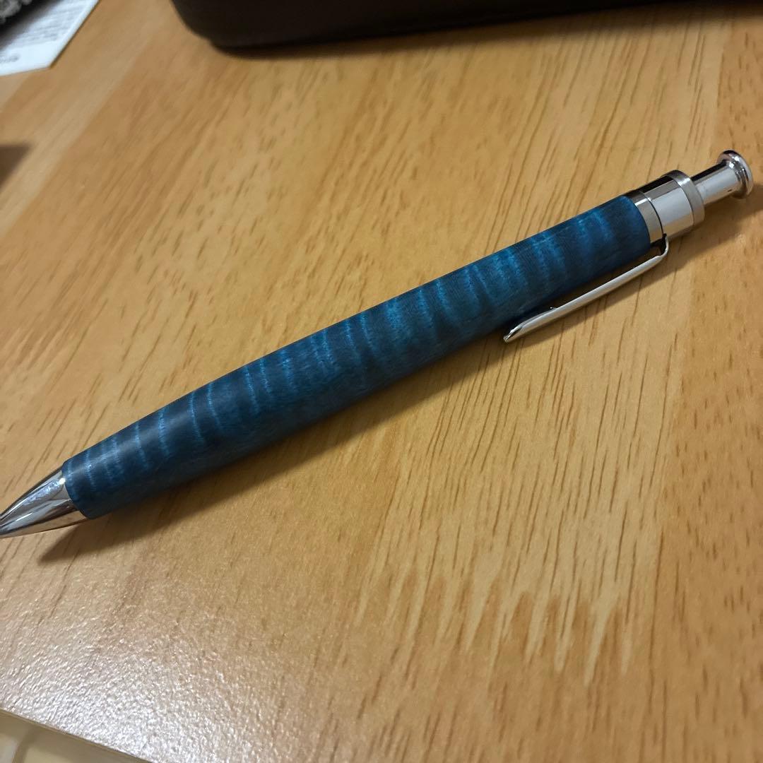 工房楔 シャープペンシル 栃の木スタビライズウッド 工房 楔 0.5mmペンシル楔 スタビライズウッド 栃 (緑) | ペンハウス