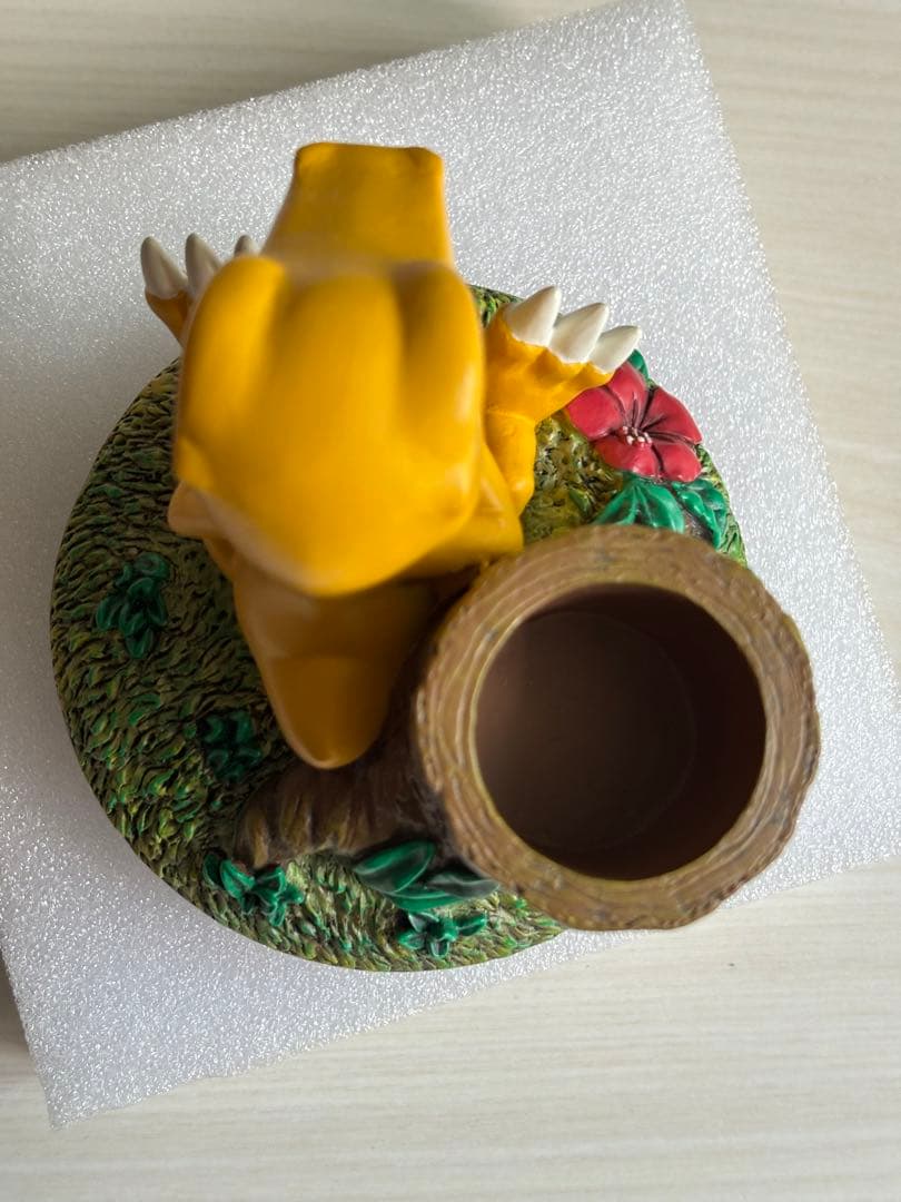 デジモンアドベンチャー　アグモン　ぷち文具スタンド