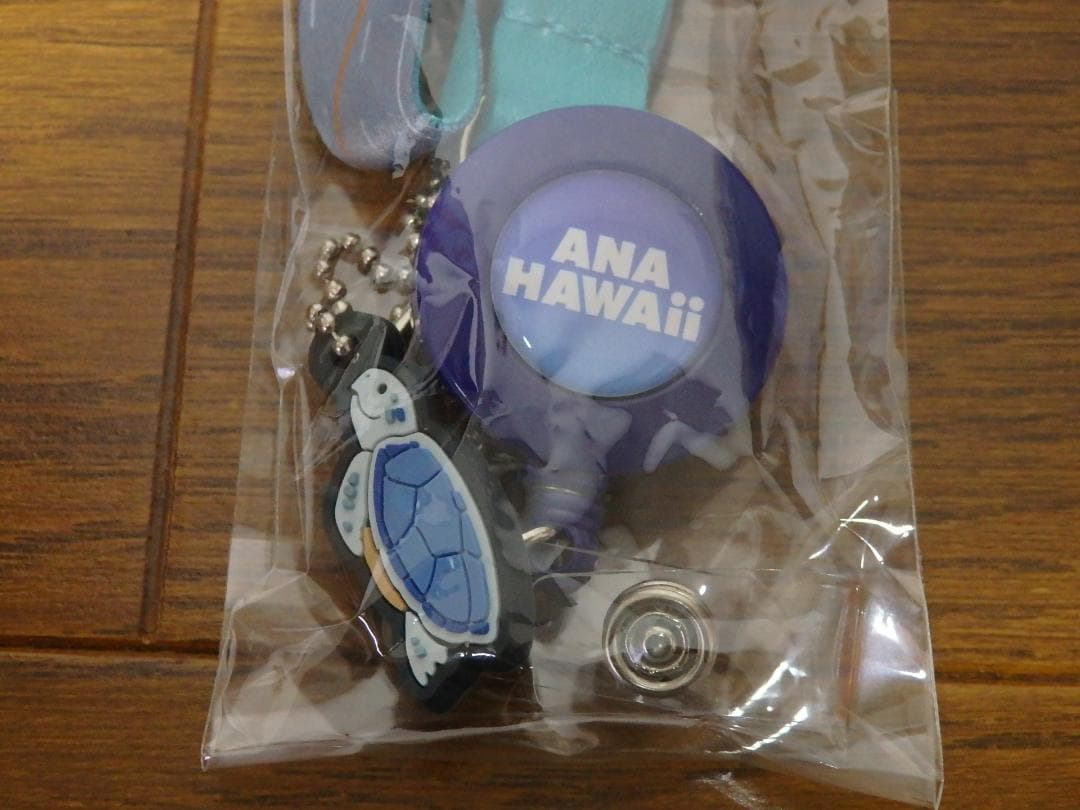 ANA A380 エアバス 初号機 リール付きネックストラップ IDケース