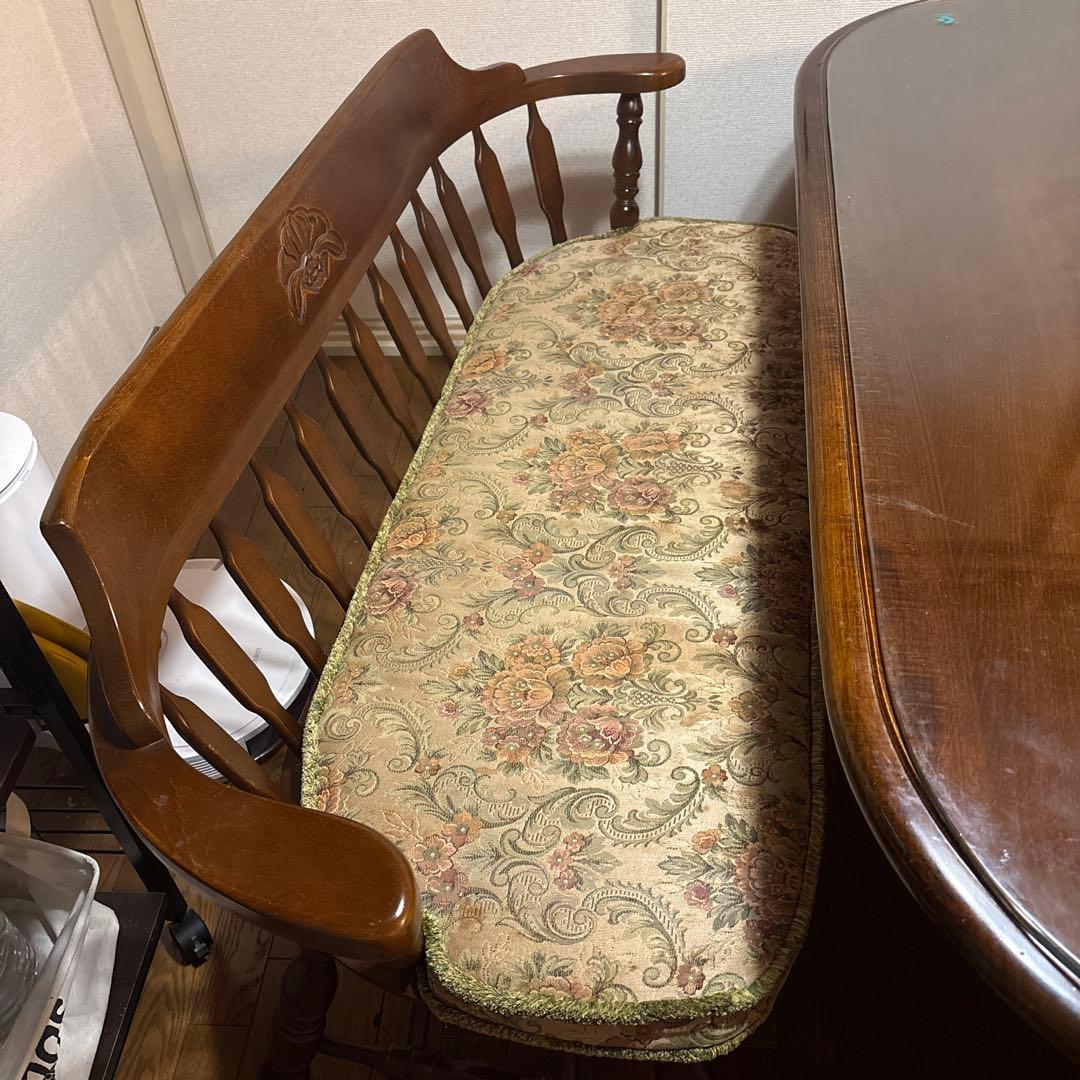 WINDS 太平 飛騨家具 ダイニングセット テーブル チェア 家具　レトロ