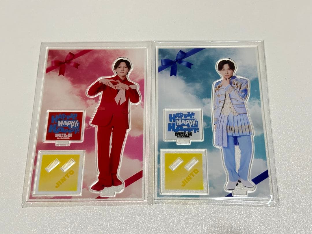 M!LK 吉田仁人 ハハハッピー 赤衣装 アクスタ 吉田仁人HAPPY HAPPY HAPPY