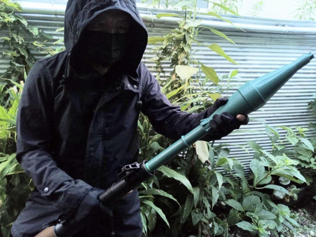 フルスクラッチ RPG-7 ロケットランチャー 3Dプリンター 成形 P