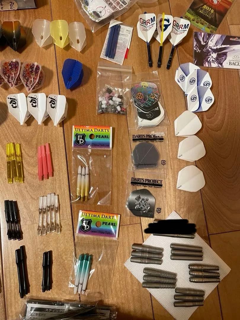 【ダーツセット】バレル、フライト、シャフト、チップ、ケース、カードなど