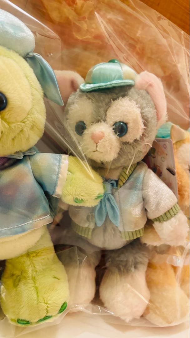 ダッフィー＆フレンズ 20周年 カラフルハピネス ポージープラッシー バケパ