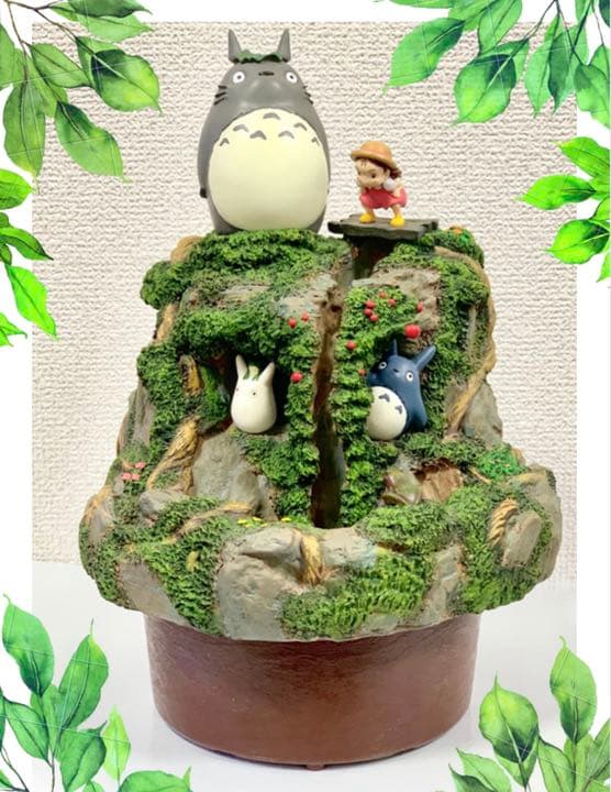 ジブリ となりのトトロ お水が流れる メイとトトロの川遊び