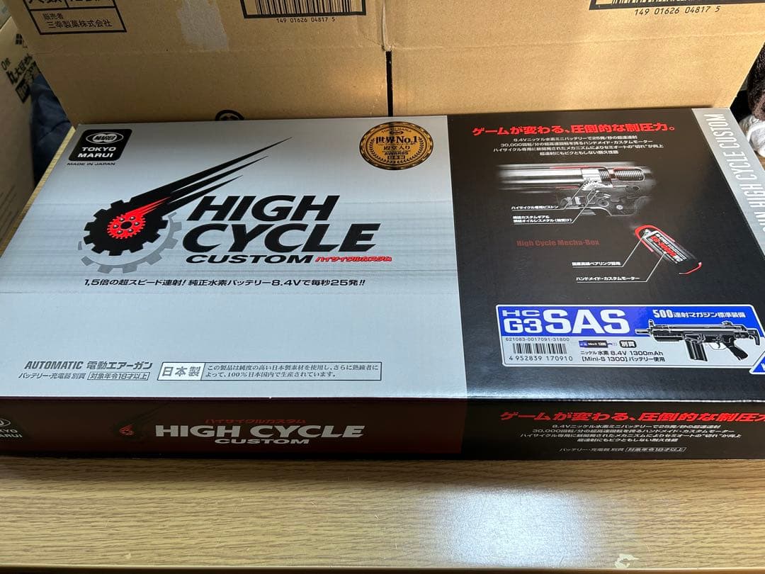 東京マルイ HIGH CYCLE CUSTOM G3 SAS 電動ガン