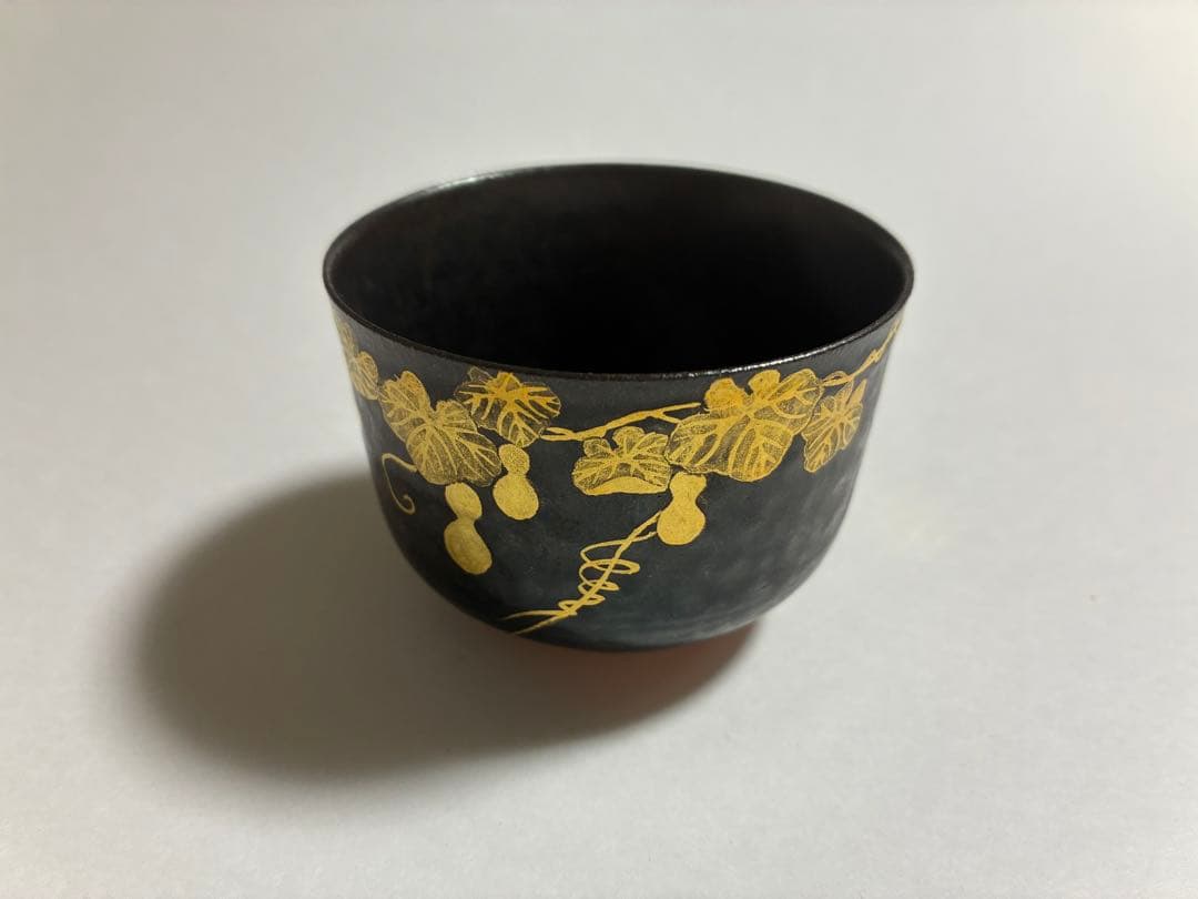 【新品・未使用】作家物 清水焼きぐい飲み 木箱入り 新品・未使用】作家物 清水焼きぐい飲み 木箱入り 新品・未使用】作家