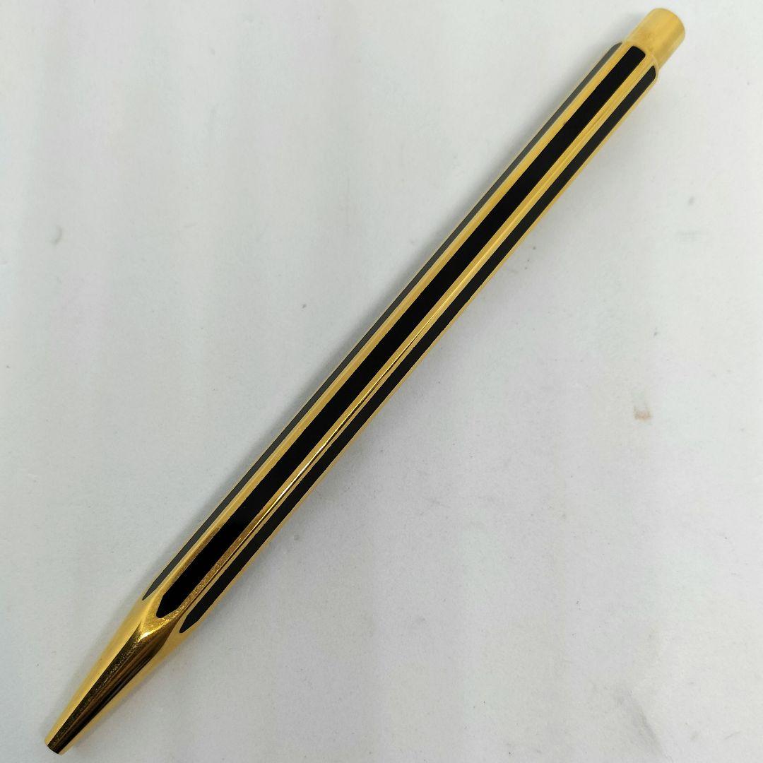 カランダッシュ ヘクサゴナル 漆 ボールペン ゴールド 18金張