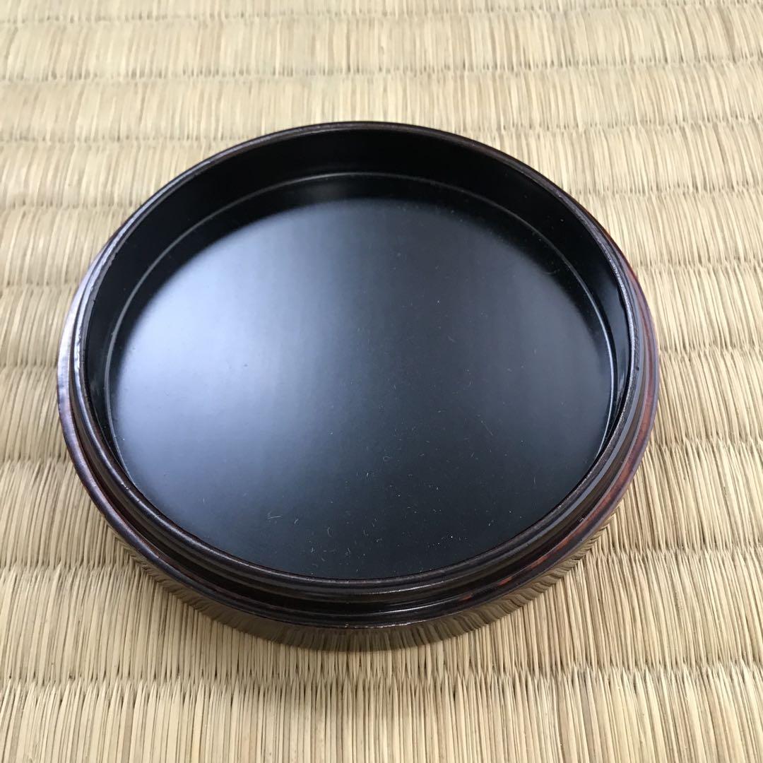 茶道具 香合 南禅寺古材使用 香合 宗陵作 塩沢泰定箱書 共箱 紙箱