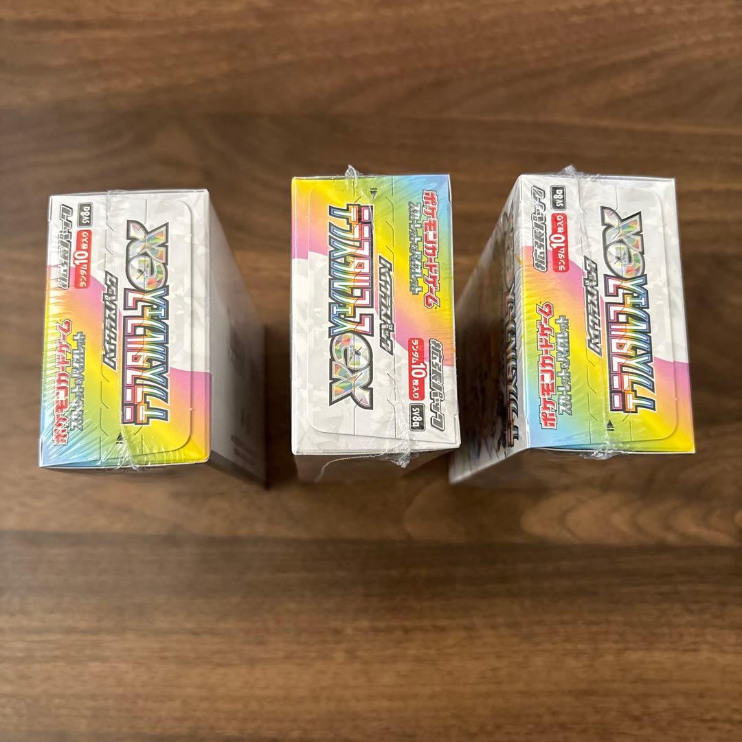 ポケモンカードテラスタルフェスex3ボックスシュリンク付き