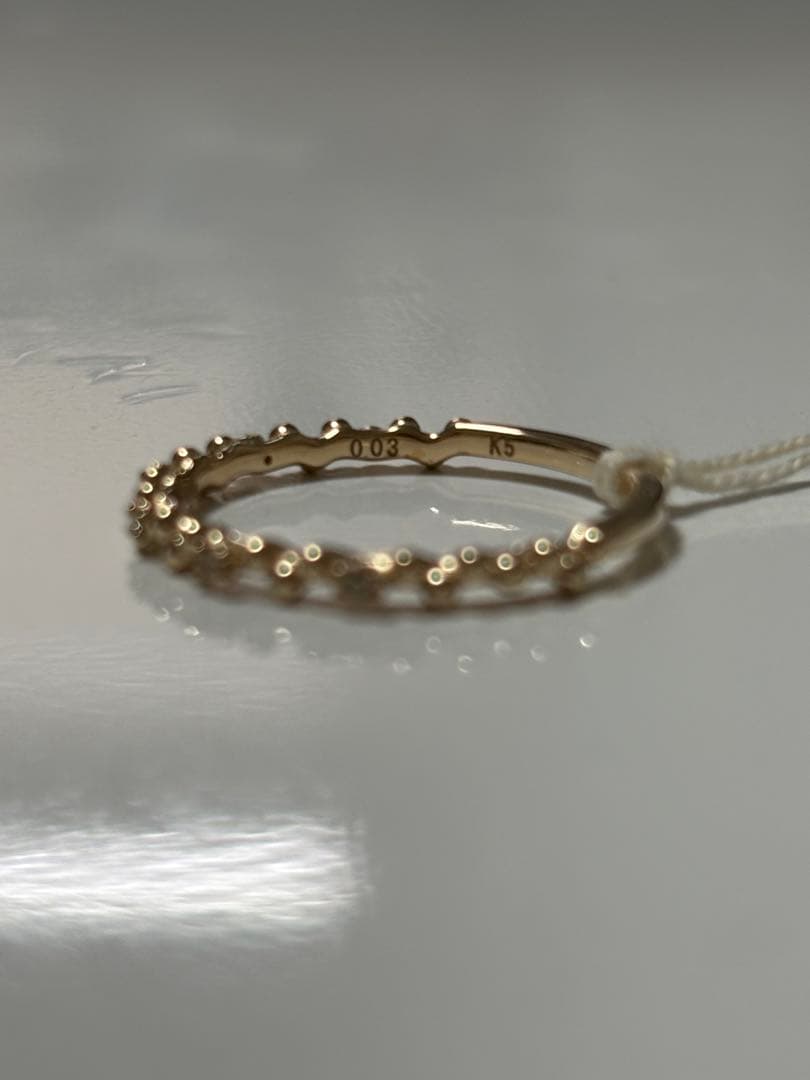 ノジェス　K5 ゴールド　ポケットリング　11号