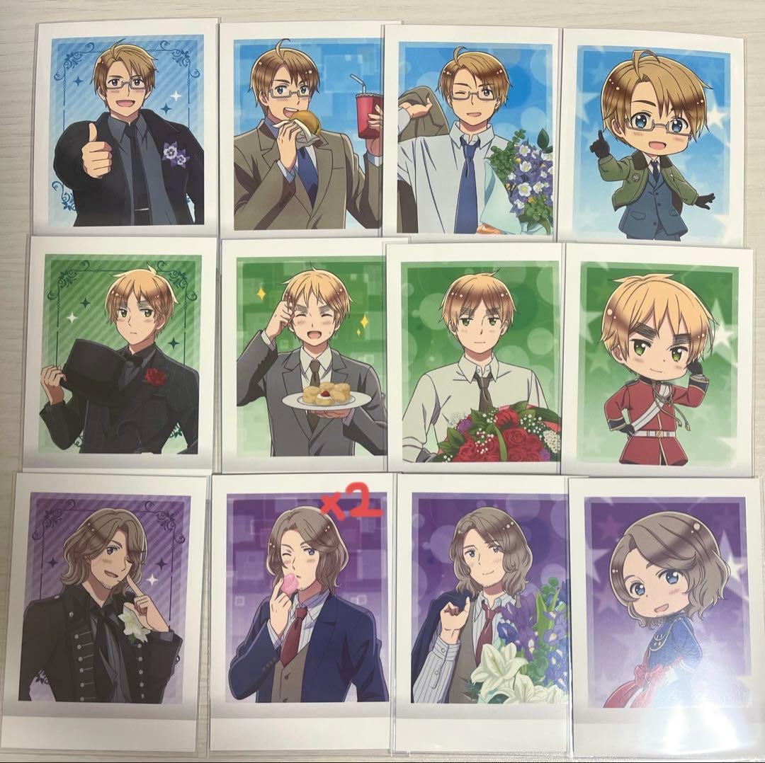 ヘタリア まとめ売り アメリカ中心 アクスタ 缶バッジ ねんどろいど など