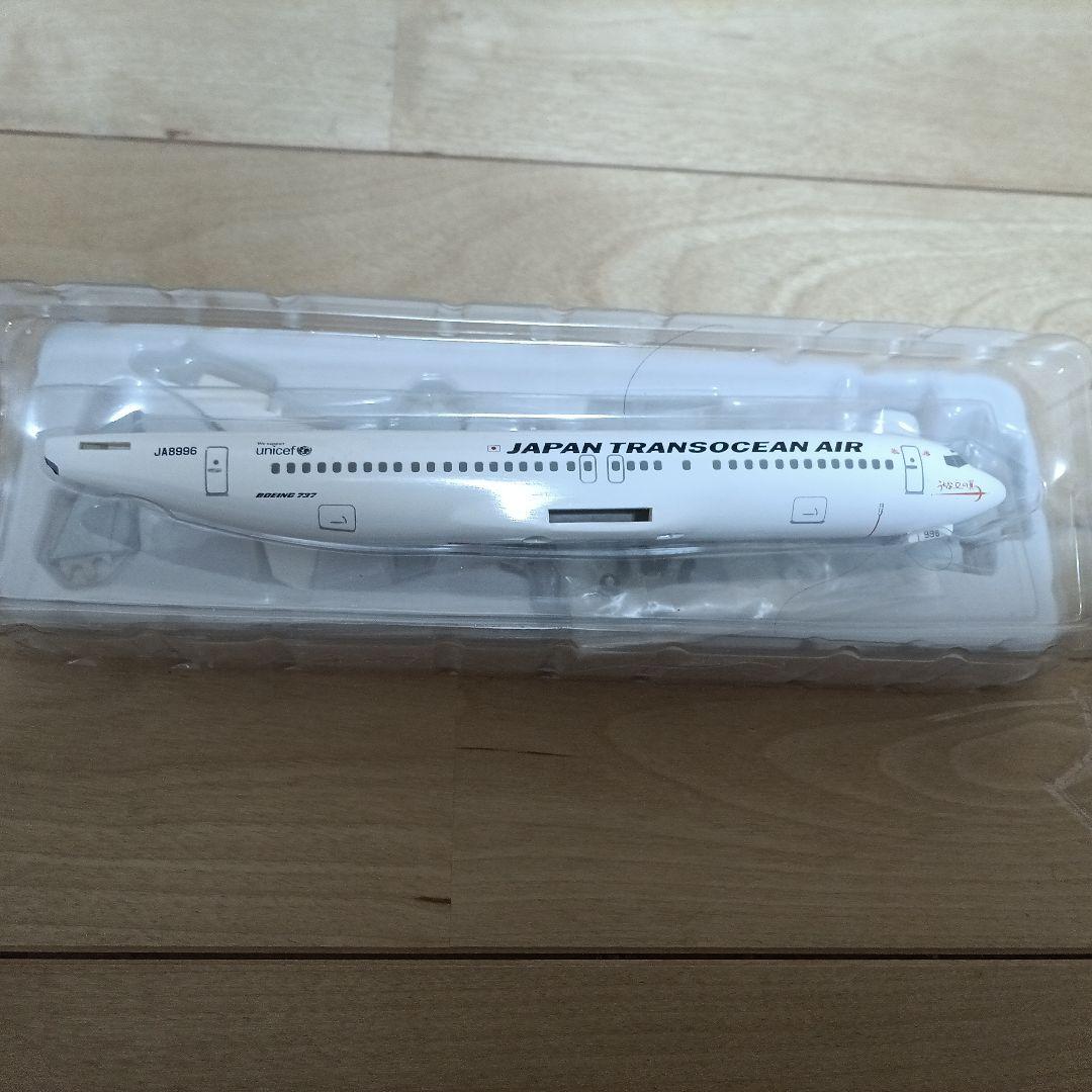 航空機・ヘリコプター JAPAN TRANSOCEAN Boeing 737-400 1:200