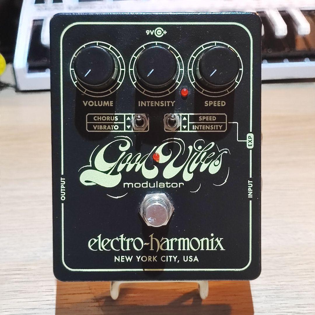 ギター Good Vibes modulator electro-harmonix 楽天市場】electro-harmonix Good Vibes Analog Modulator 新品