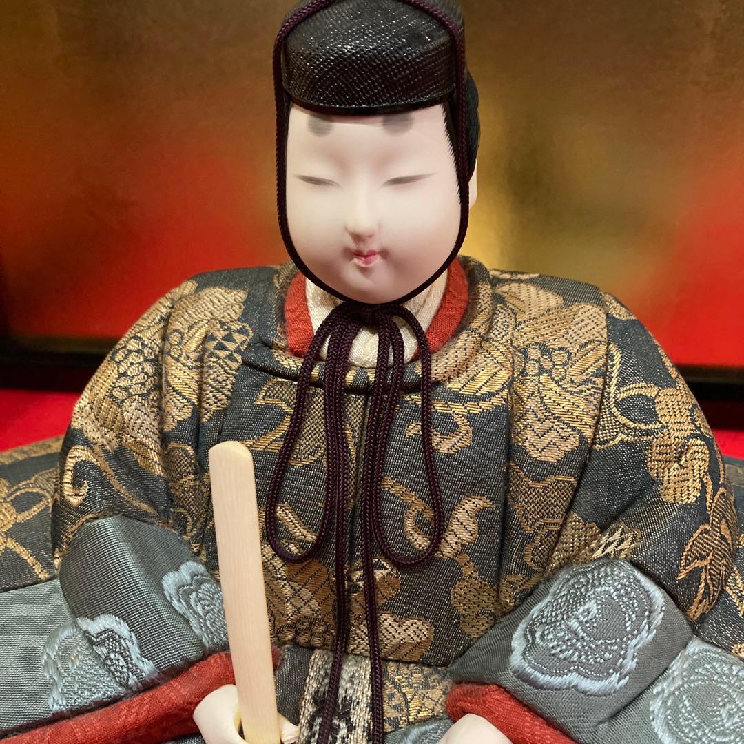雛人形　真多呂人形　木目込　白鳳雛