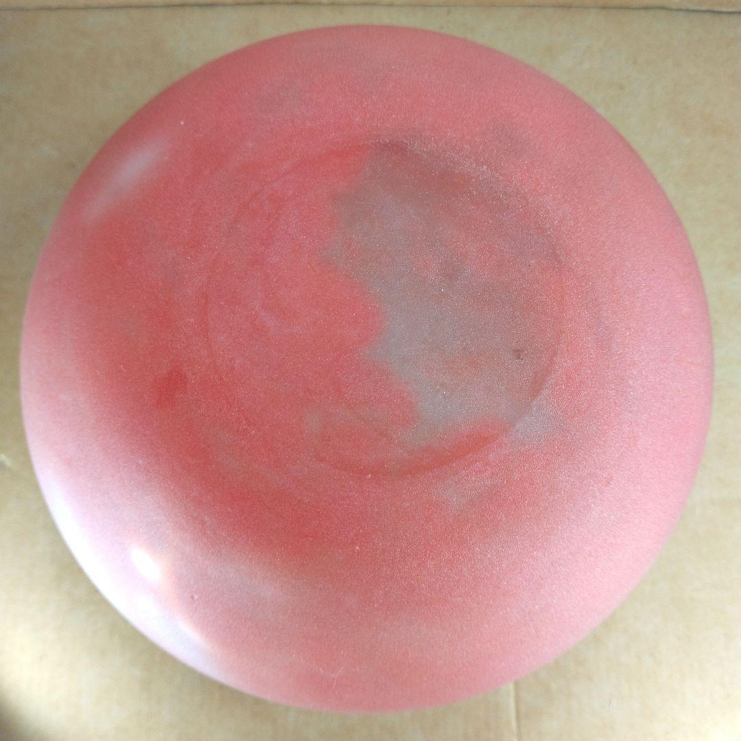 本物保証】藤田喬平 手吹 花瓶(赤系,耳付) 共箱 美品