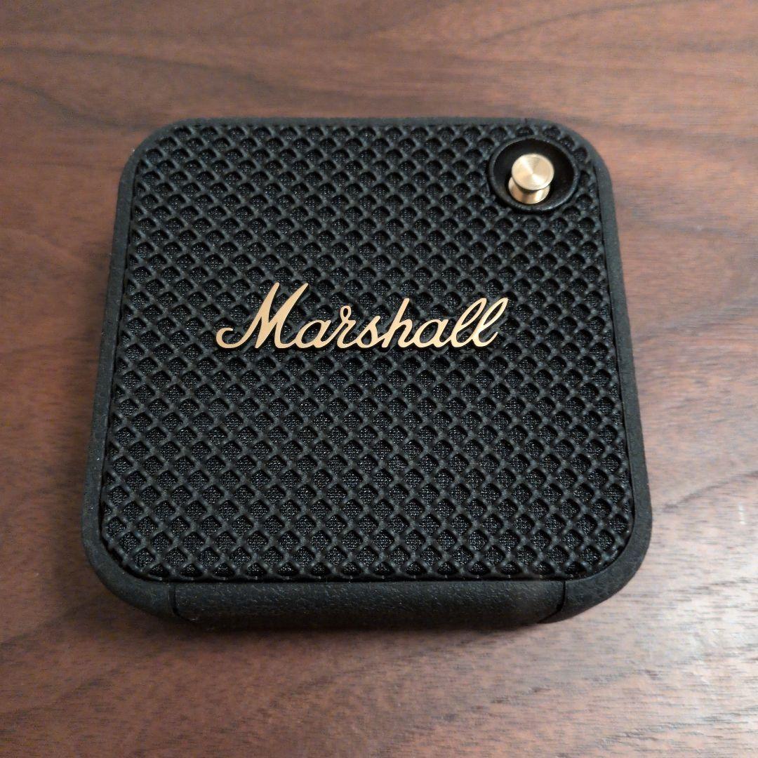 Marshall スピーカー Willen ブラック&ブラス Willen 高音質小型ワイヤレススピーカー | Marshall.com