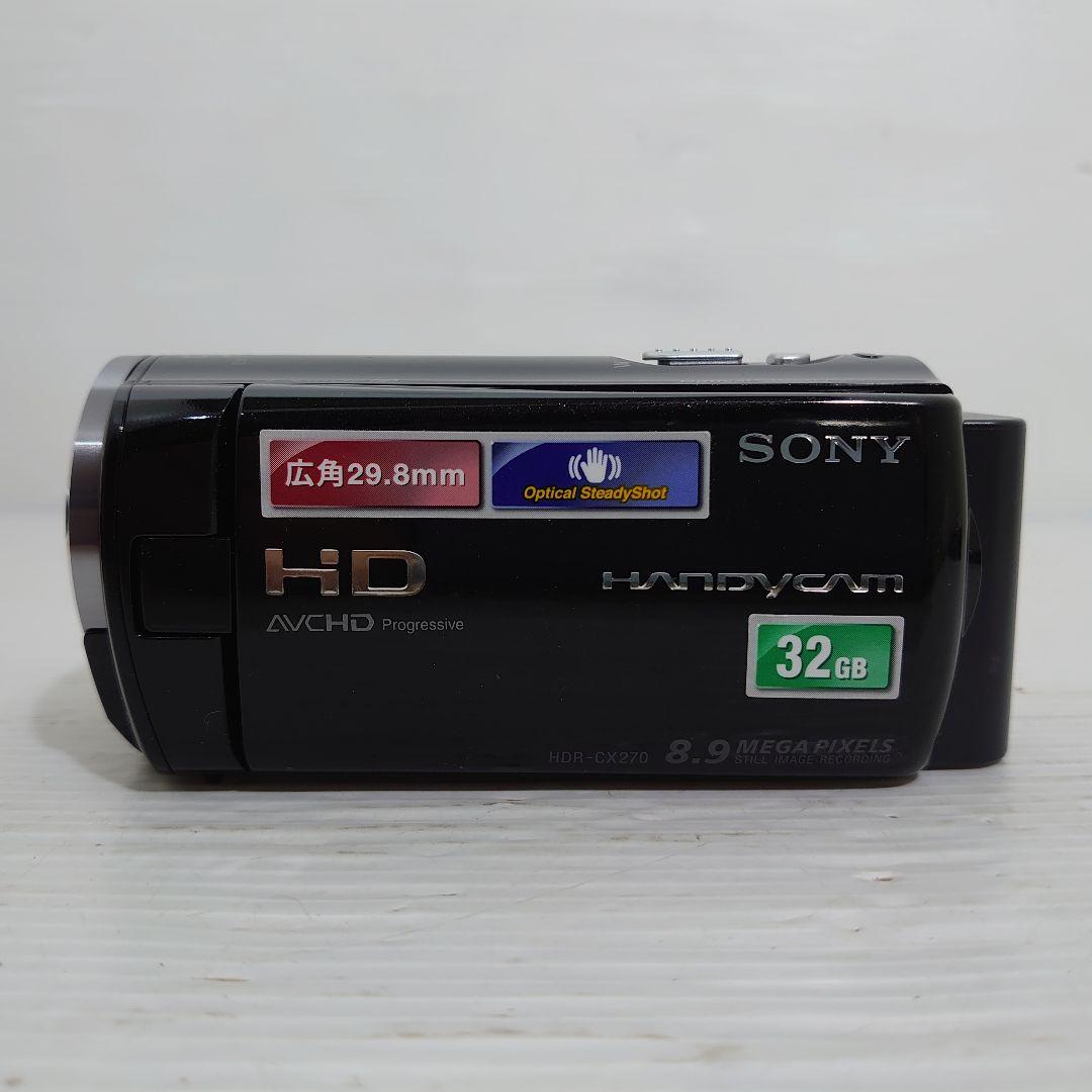 動作ok　SONY　Handycam HDR-CX270V 12年