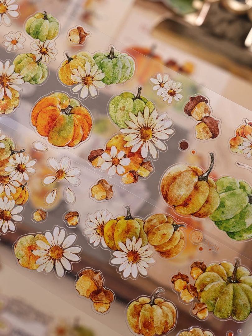 ⭐️SALE⭐️小白家文創《南瓜派》海外マスキングテープ マステ 【2747】