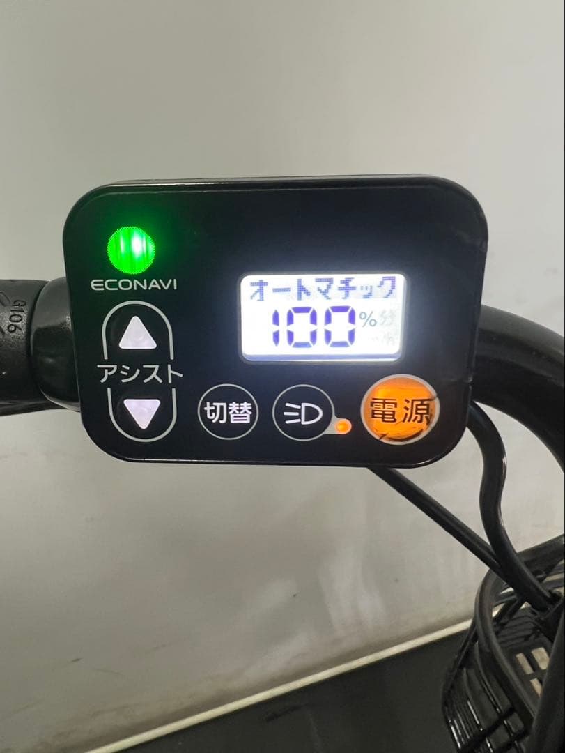 1年保証　新型　パナソニック　ギュット　20インチ　黒色　電動アシスト自転車