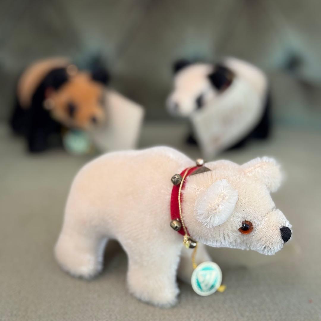 ハーマン　パンダ、ホッキョクグマ3匹セット