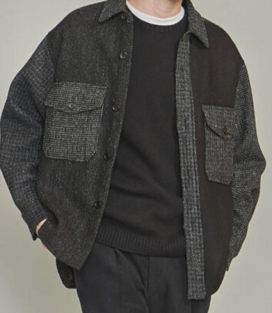 ハリスツイード　CPOジャケット