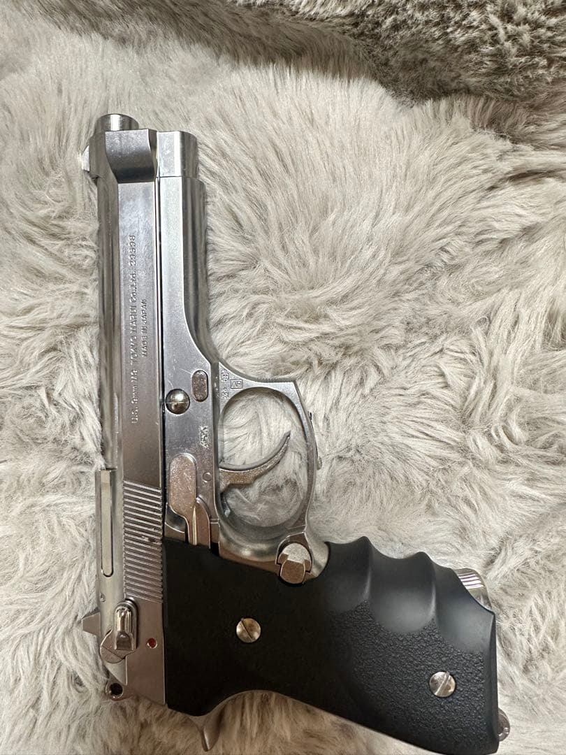 ベレッタ M9A1 ステンレス アルバートフレームカスタム ホルスター付き