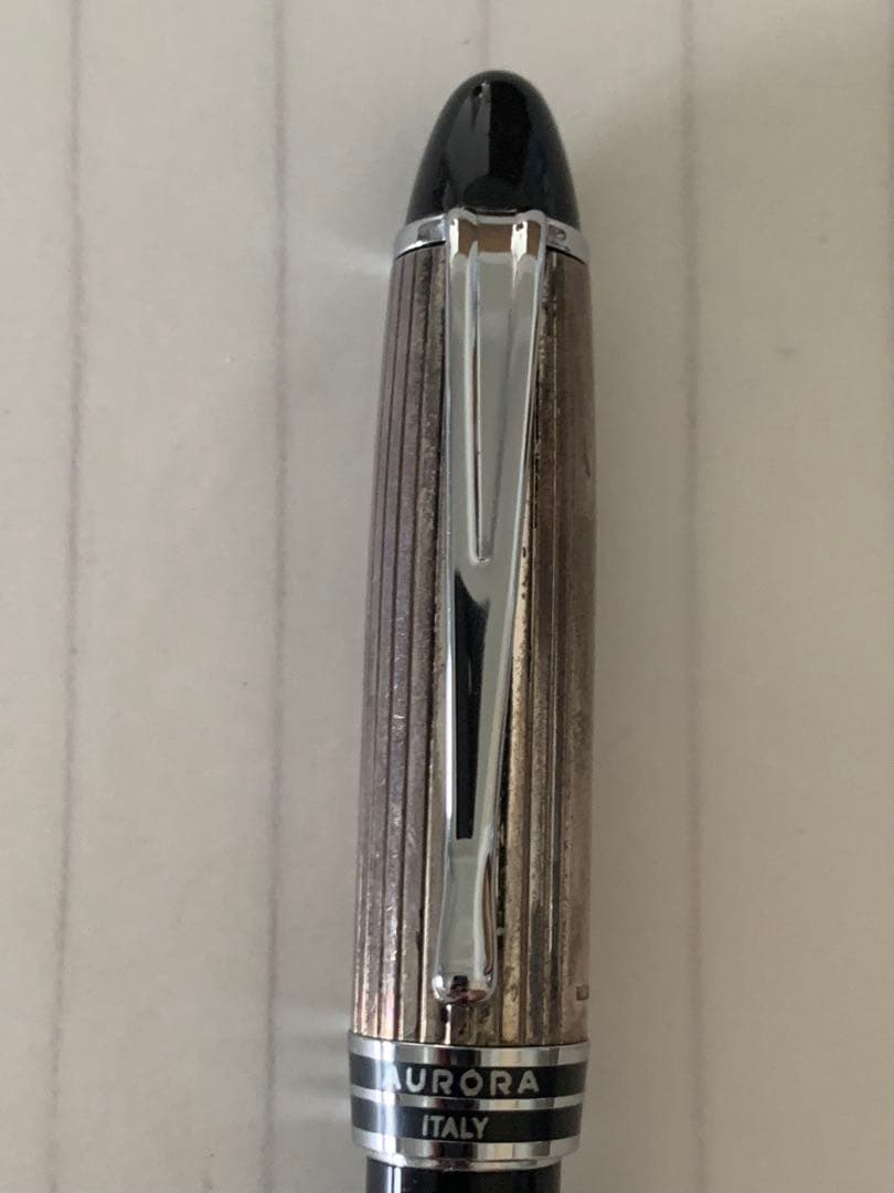 Aurora 925 シルバー ボールペン