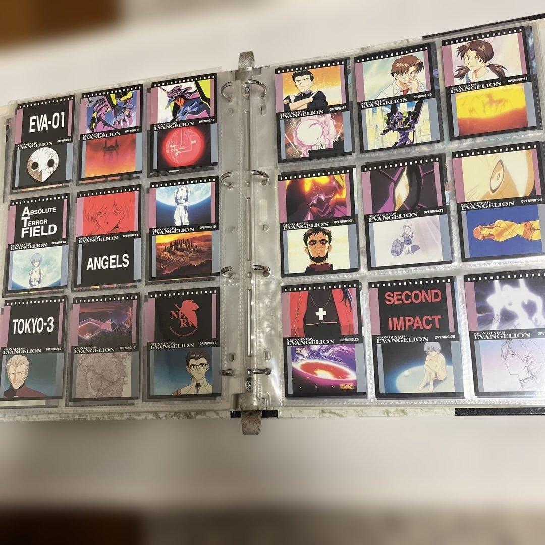 カードダスマスターズ　エヴァンゲリオン　第壱集　セミコンプセット　バインダー付き