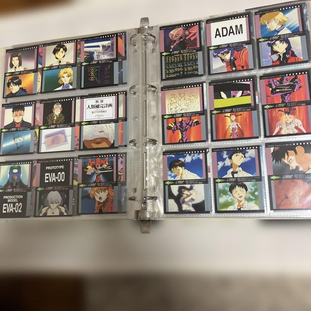 カードダスマスターズ　エヴァンゲリオン　第壱集　セミコンプセット　バインダー付き