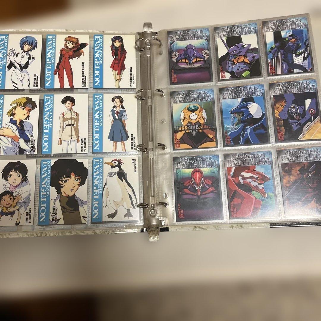 カードダスマスターズ　エヴァンゲリオン　第壱集　セミコンプセット　バインダー付き