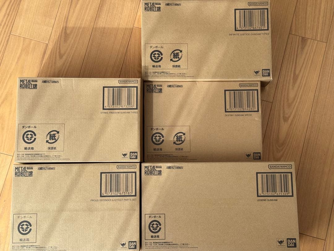 メタルロボット魂 ストフリ インジャ デスティニー レジェンド 5個セット