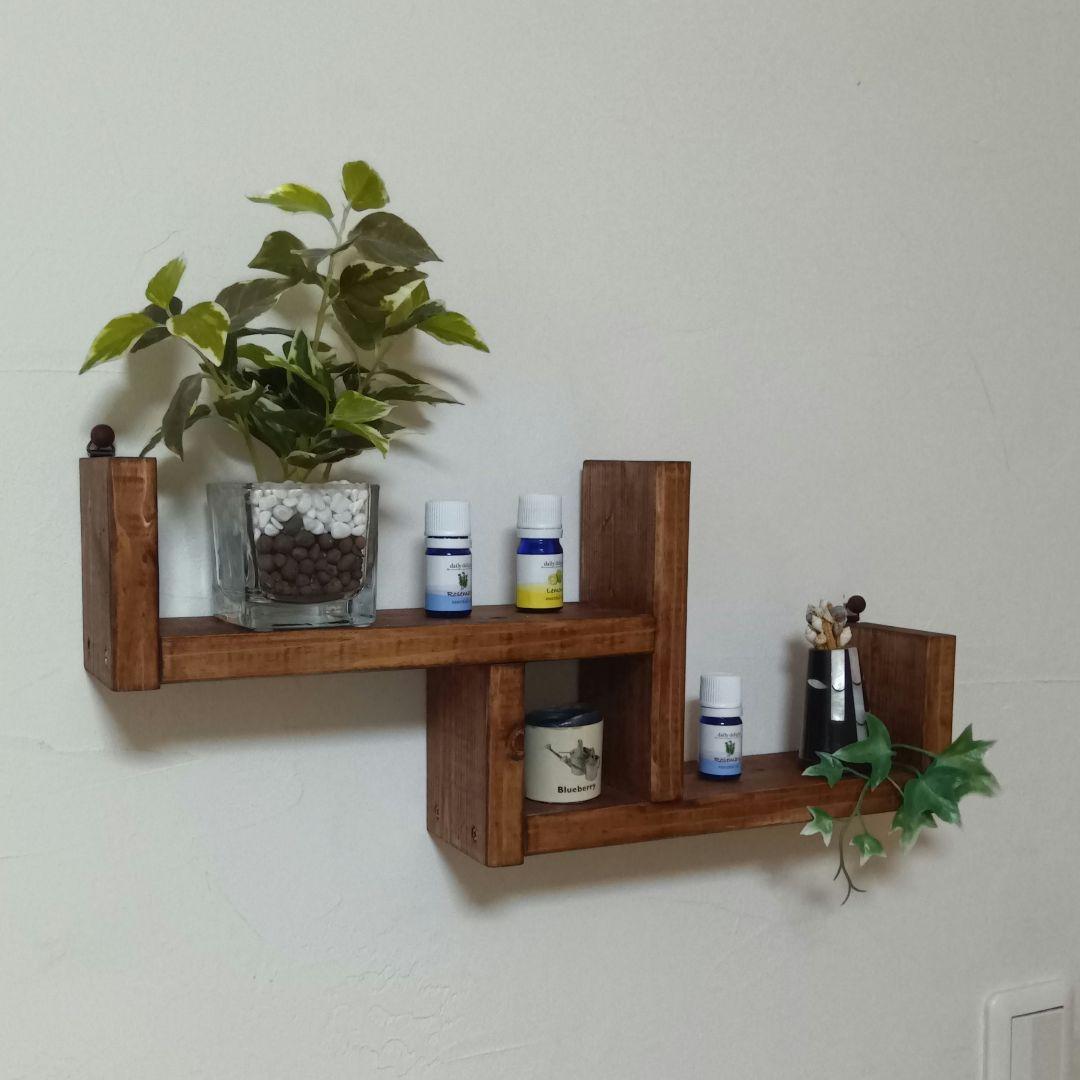 ハンドメイド 格子型 本棚 オーダー受け付けます ハンドメイド 格子型