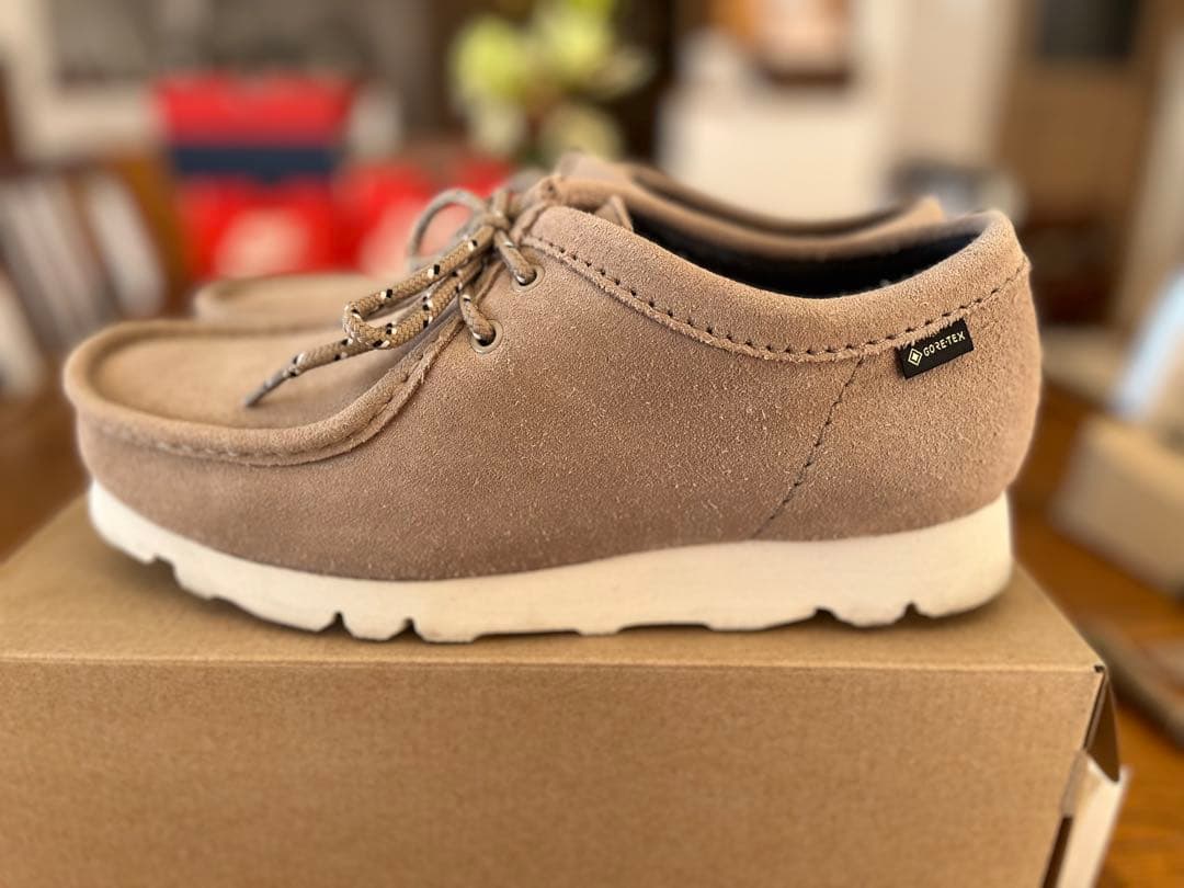 【美品】clarks wallabee GTX クラークス ワラビー