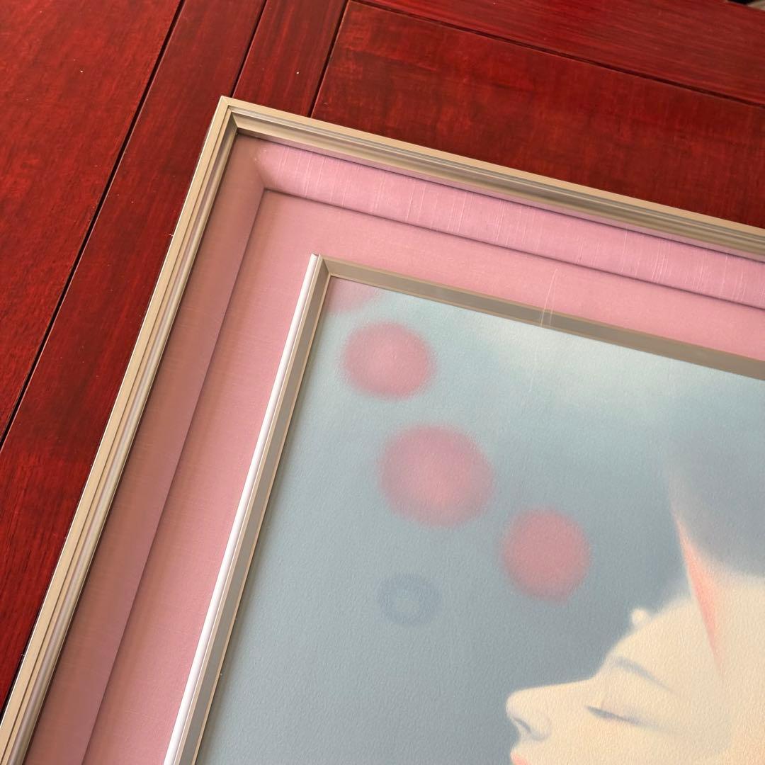 若尾和呂 タリズマニックアート リトグラフ「天聴」 8/100 額装 A